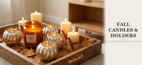 Fall Candles & Holders