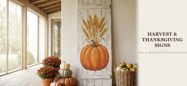Harvest & Thanksgiving Signs