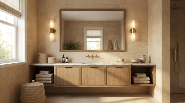 Vanity Lighting Guide: How Many Lights & What Size