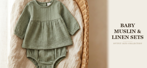 Baby Muslin & Linen Sets
