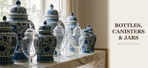 Bottles, Canisters & Jars
