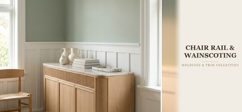 Chair Rail & Wainscoting
