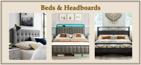 Beds &amp; Headboards