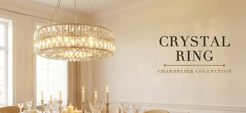 Crystal Ring Chandeliers