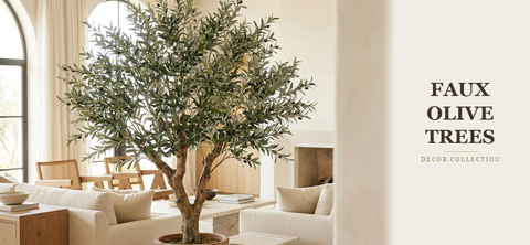 Faux Olive Trees