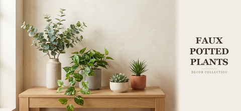 Faux Potted Plants