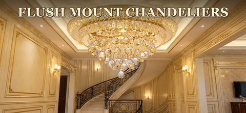 Flush Mount Chandeliers