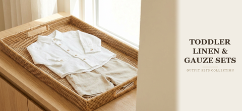 Toddler Linen & Gauze Sets