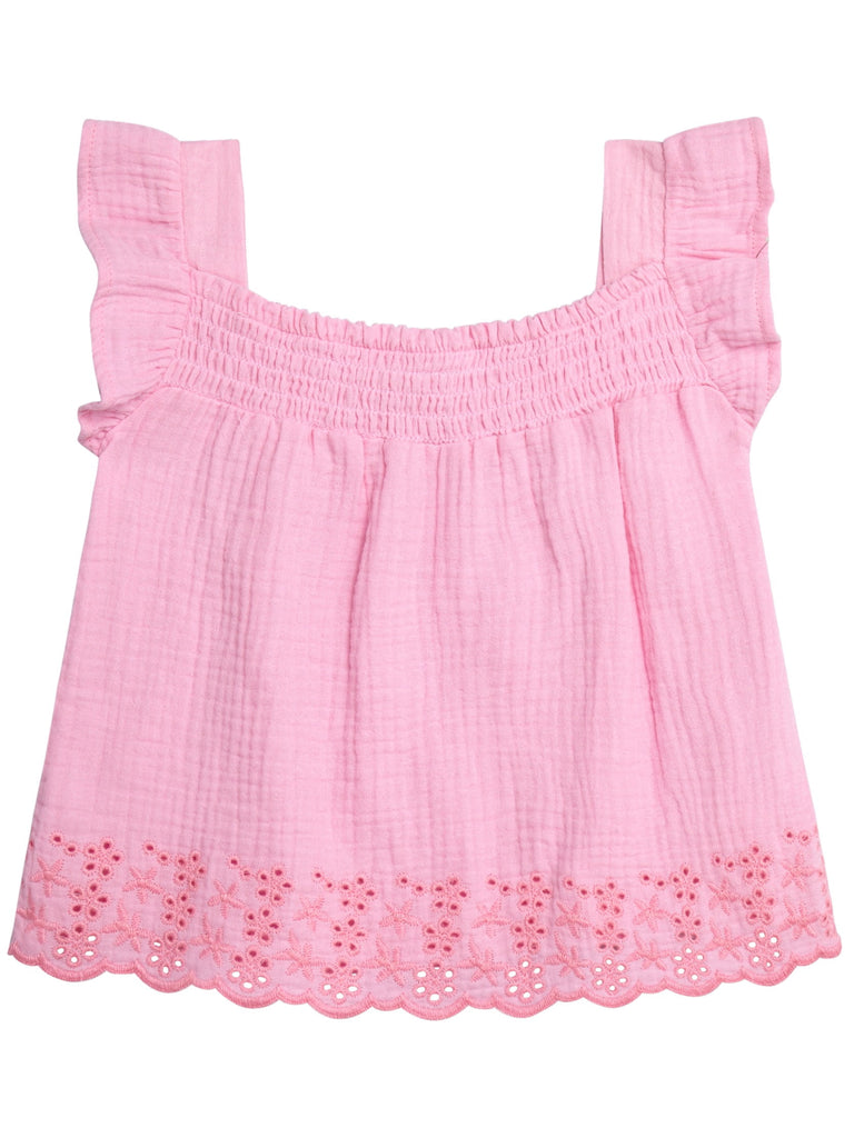 Baby Girls' Layette Bloomer set with Sunhat
