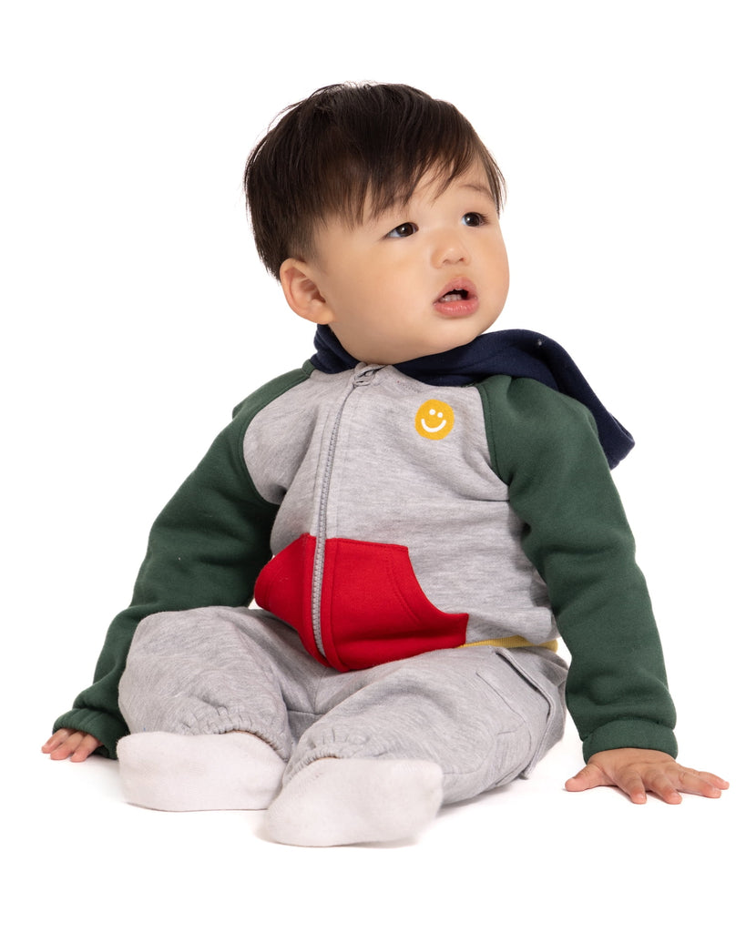 Baby Boys Full Zip Hoodie and Jogger Sweatpants Set, 2 Piece
