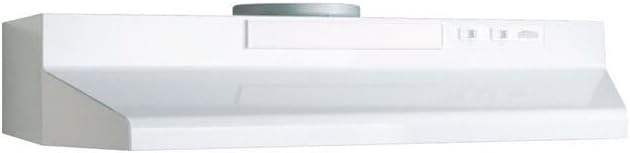 30 Inch Stainless Steel Kitchen Range Hood 2 Speed Convertible Ducted/Ductless