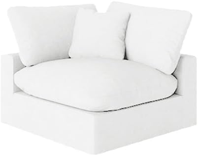 Cloud Modular Sectional Sofa, Oversized Convertible Modular Cloud Couch, Down Feather Filled Sectional Sofa Comfy Upholstered Deep Seat Couches for Living Room, Sofa Covers Washable & Replaceable A124-B0F6MKG5ZD