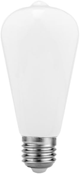 Indoor Lighting, Pack of 1, LED Light Lamp E27 AC85V-265V 5W A60/ST64/G80/G95/G125 Milky Glass Edison Globe Ball