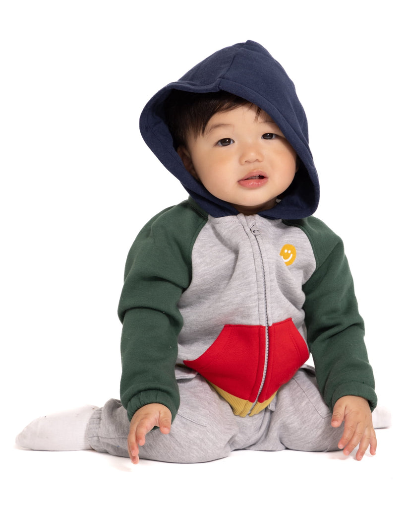 Baby Boys Full Zip Hoodie and Jogger Sweatpants Set, 2 Piece