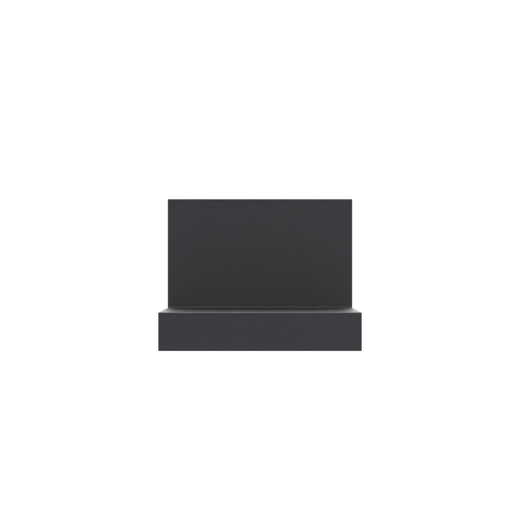 7-Set Small Floating Wall Shelf, No Drill Bathroom Shelf Black