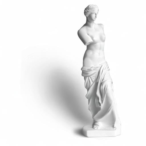 11.4" Venus Statue, Resin Greek Goddess Sculpture Decor