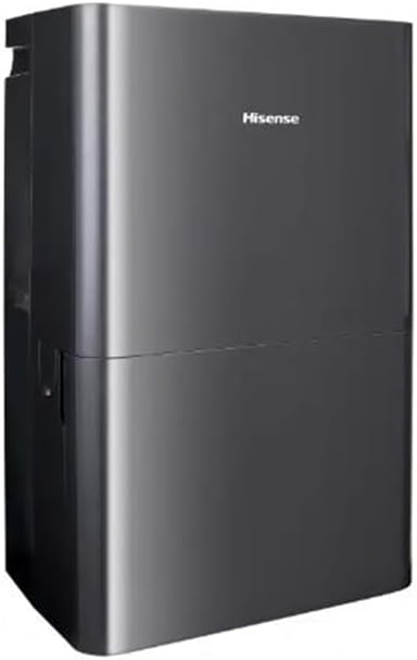 50-Pint 3-Speed Built-in Pump Dehumidifier, 3 Modes (Auto, Continuous, Manual), LED display, Noise level 48 dB
