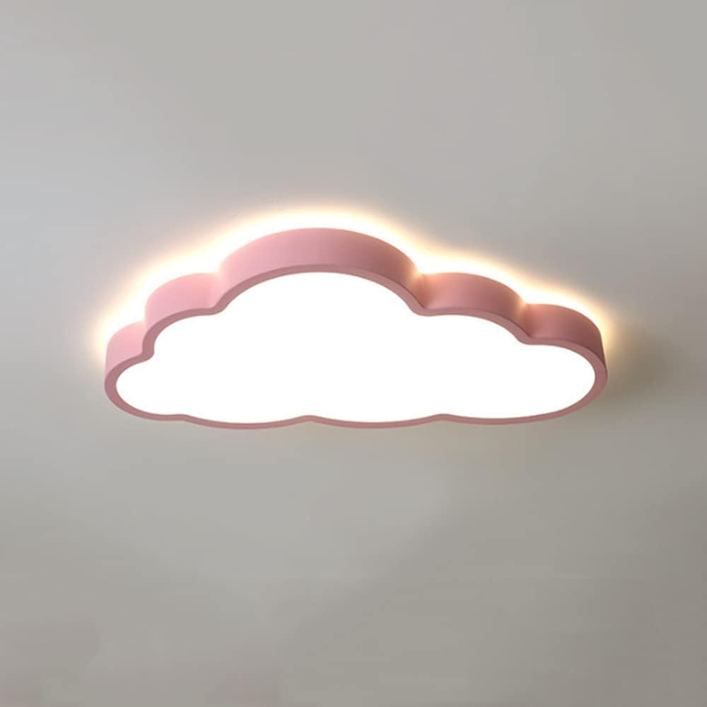 Cloud Shape LED Ceiling Light Kids Room Flush Mount Light Fixture Modern Close to Ceiling Light Baby Room Ceiling