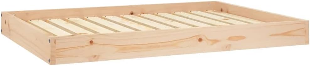 Wooden Dog Bed Frame 40 x, Elevated Pet Sofa for Large Dogs, Sturdy Pine Wood Platform for Indoor Pets