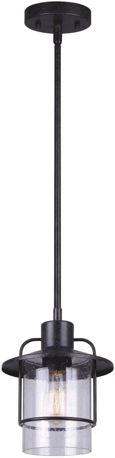 Lantz Heathered Bronze 1-Light Pendant