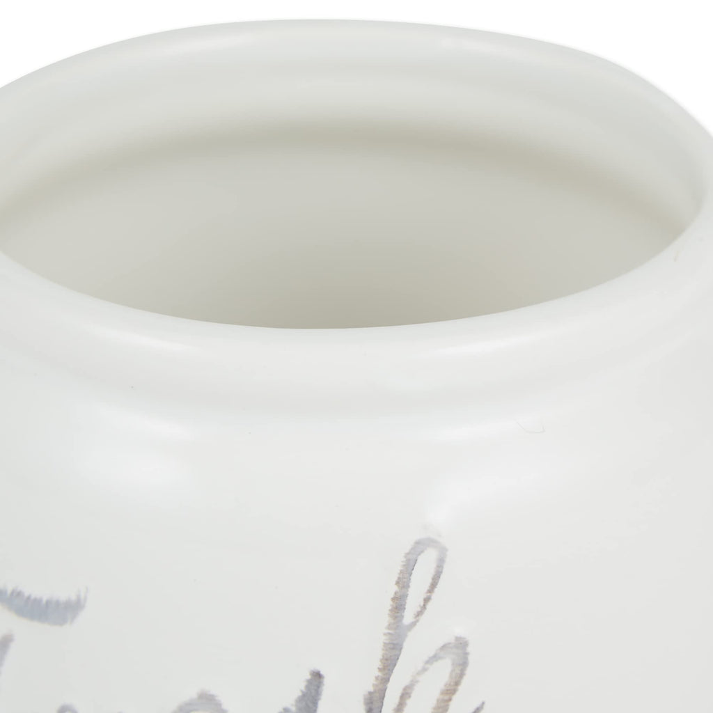 Kitchen Accessories Collection Ceramics, Jar Canister Set, Blue, 3