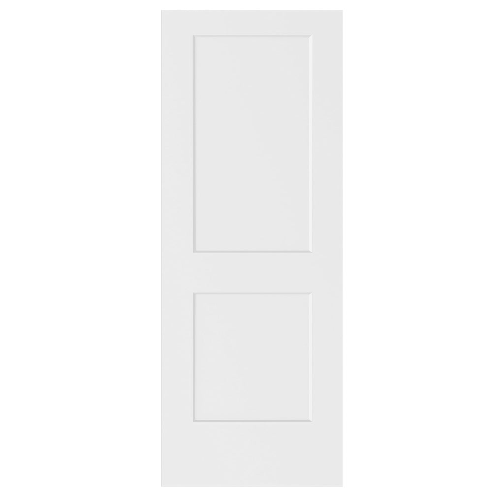 30x80 in 2-Panel White Primed Interior Door Panel