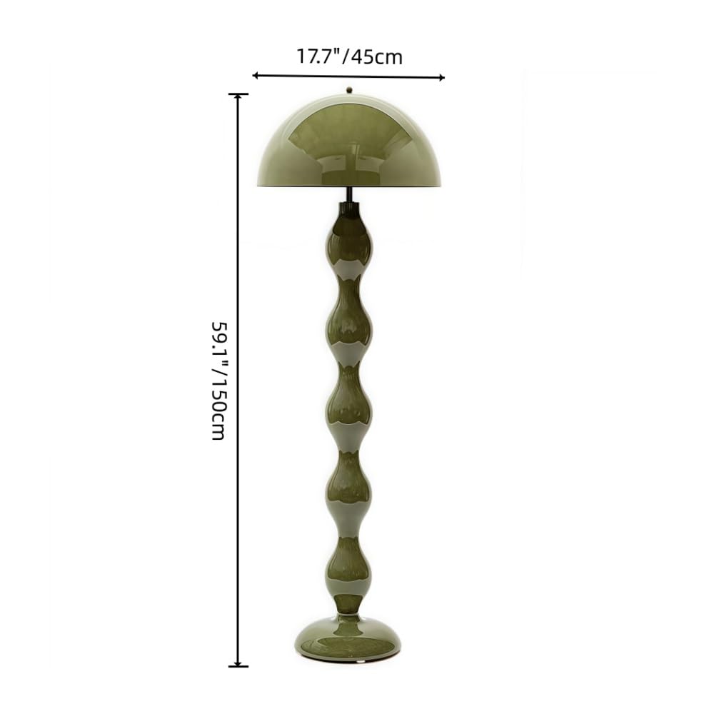 Modern Sculptural Floor Lamp, Contemporary LED Standing Light, or Reading Corner(Blue)
