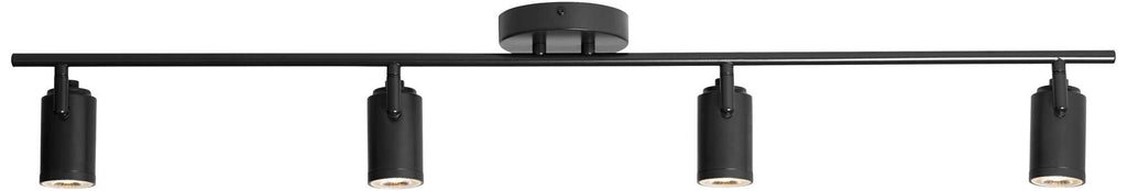 Vester 4-Light Black LED or Wall 40" Wide Track Light Fixture