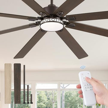 Fanbulous 84 Inch Oil Rubbed Bronze Ceiling Fan