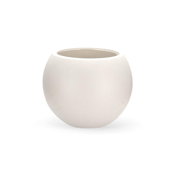 Large Round Planter, Planters for Indoor Plants & Outdoor, Durable Plastic Material Sphere Planter with Drainage Hole &