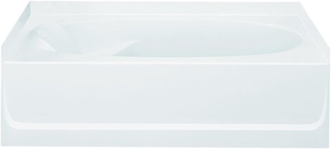 STERLING 71101122-0 Ensemble Bathtub, 60-Inch x 36-Inch x 18.25-Inch, Right-Hand, White