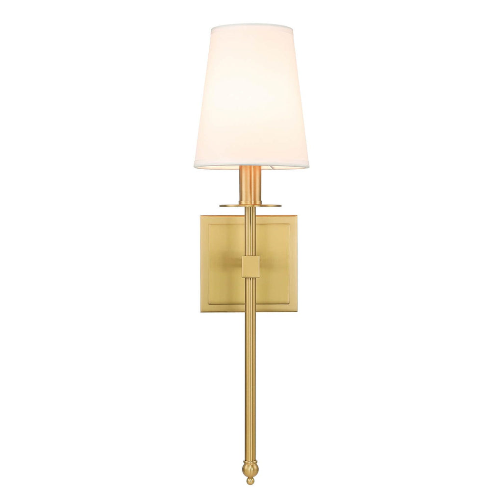 Brass Wall Sconces Set of 2 Gold Sconce Light for Living
