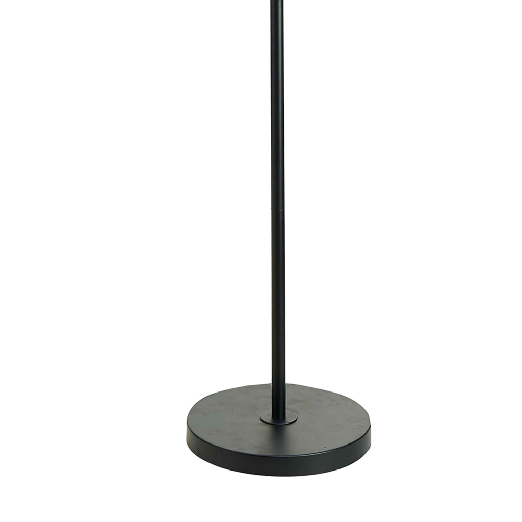 Modern Adjustable Floor Lamp, Standing Lamp, Living Room Light, LED Bulb NOT Included, 54.5", Black