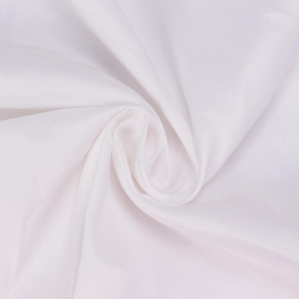 120 Inch Round Tablecloth, 10 Pack White Stain Resistant and Wrinkle-Free Polyester Table Cover for Wedding, Banquet