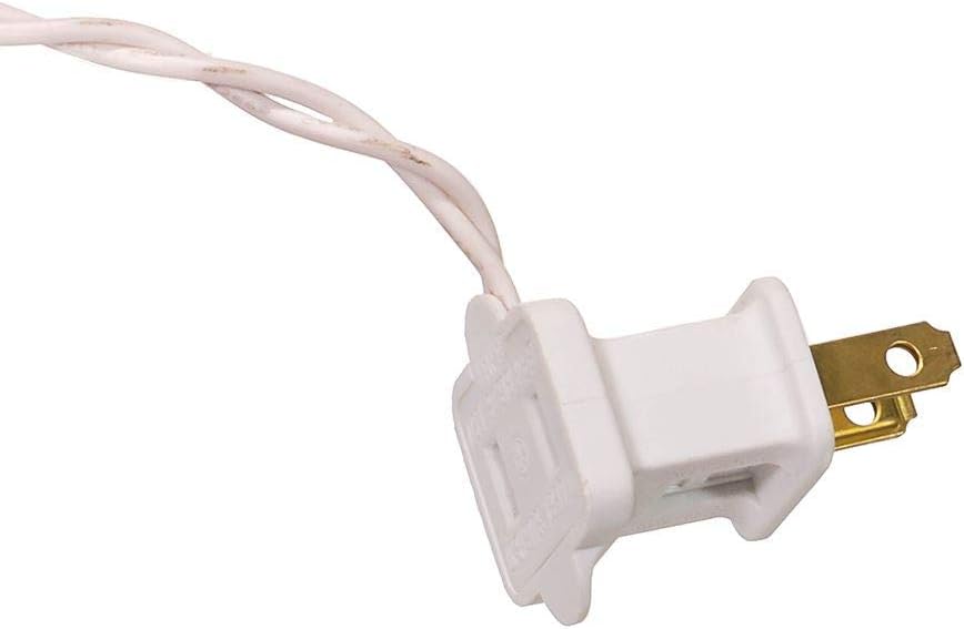 10-Inch UL 10-Light White Angel Treetop