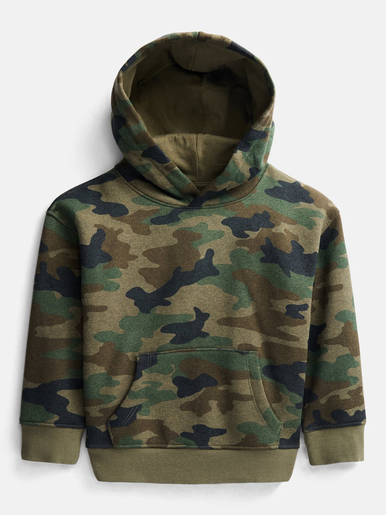 Toddler Boys Fleece Hoodie and Cargo Pants Set, 2 Piece