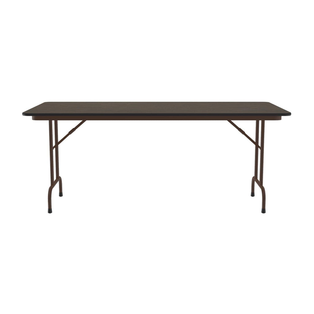 Commercial Laminate Folding Table, 36" x 72", Walnut