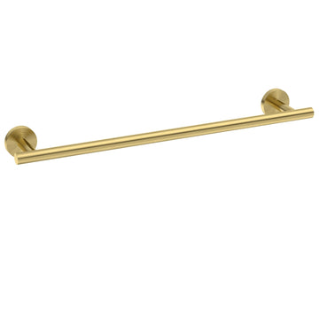 Brushed Gold Towel Bar, 24-Inch Towel Racks