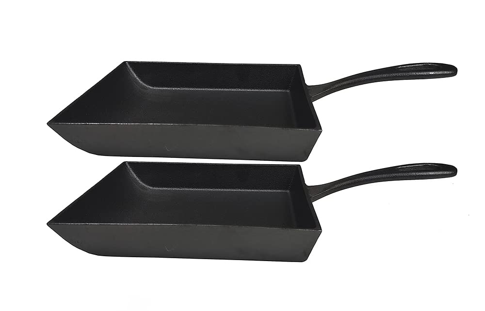 Japanese Omelette Pan Cast Iron Rectangle Egg Pan tomagoyaki pan rolled eggs pre-seasoned
