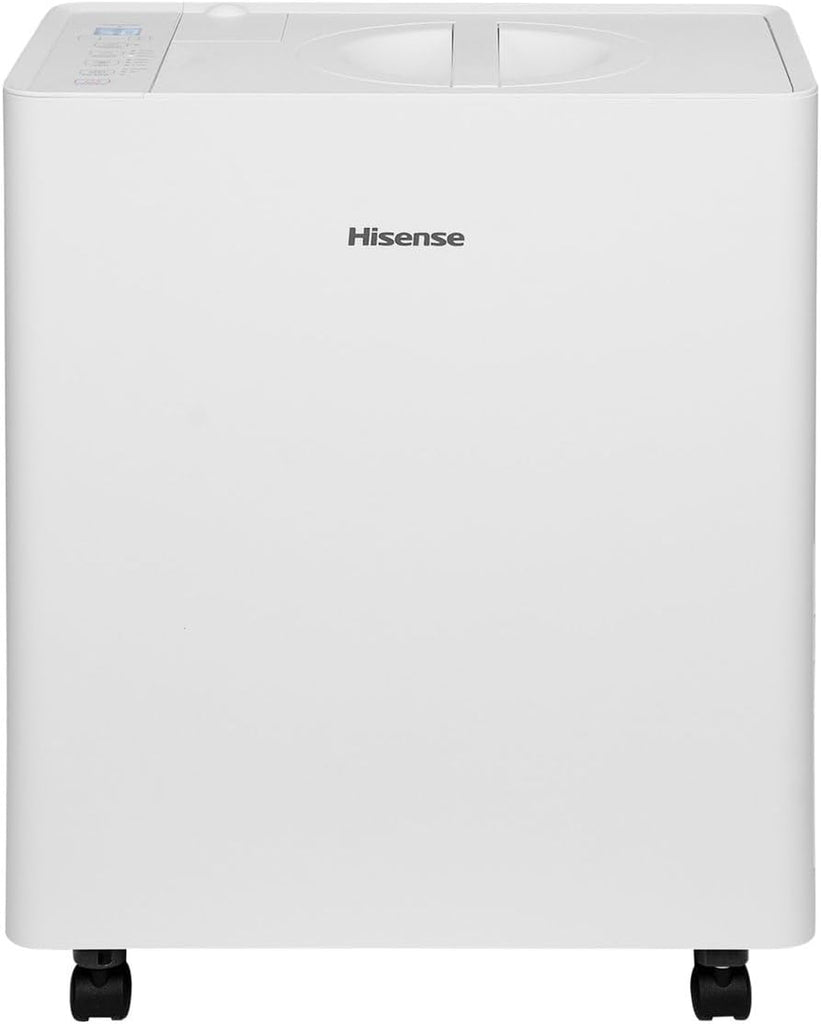 50 Pint Lift-Up Portable Dehumidifier with Built-In Pump in White