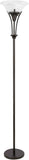 63361 Gatineau 71" Dark Bronze Floor Lamp with Alabaster Glass Shade