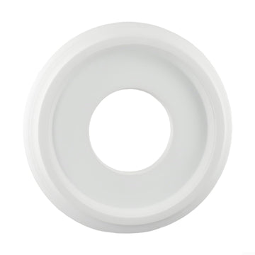 PU Ceiling Medallion Sturdy Decorative For Elevating The Look Of Your Home Lighting Fixtures And Chandeliers White