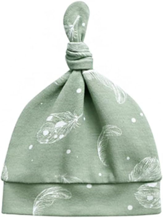 Organic Take Me Home Outfit Set, Newborn Baby Boy Girl Footed Pajama Hat and Muslin Blanket Gift Set,3 Pcs