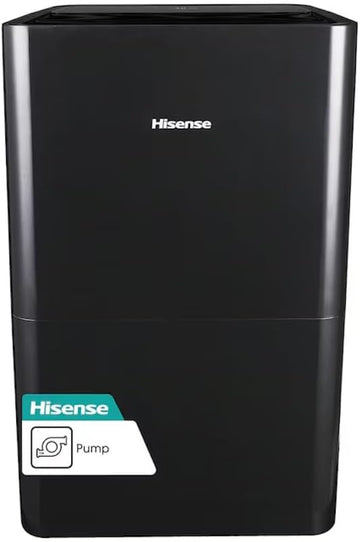 50-Pint 3-Speed Built-in Pump Dehumidifier, 3 Modes (Auto, Continuous, Manual), LED display, Noise level 48 dB