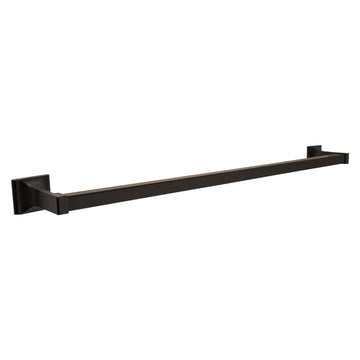 Wall-Mounted Millbridge Bath Accessories, 18-inch Towel Bar, Oil Rubbed Bronze