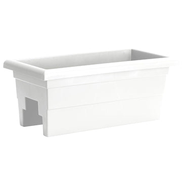 Countryside Railing Planter Box, 24 Inch, White