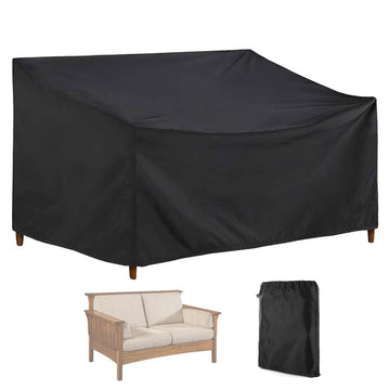Patio Loveseat Cover Waterproof Sectional Sofa Couch Bench Cover Heavy Duty Outdoor Furniture Cover with Drawstring