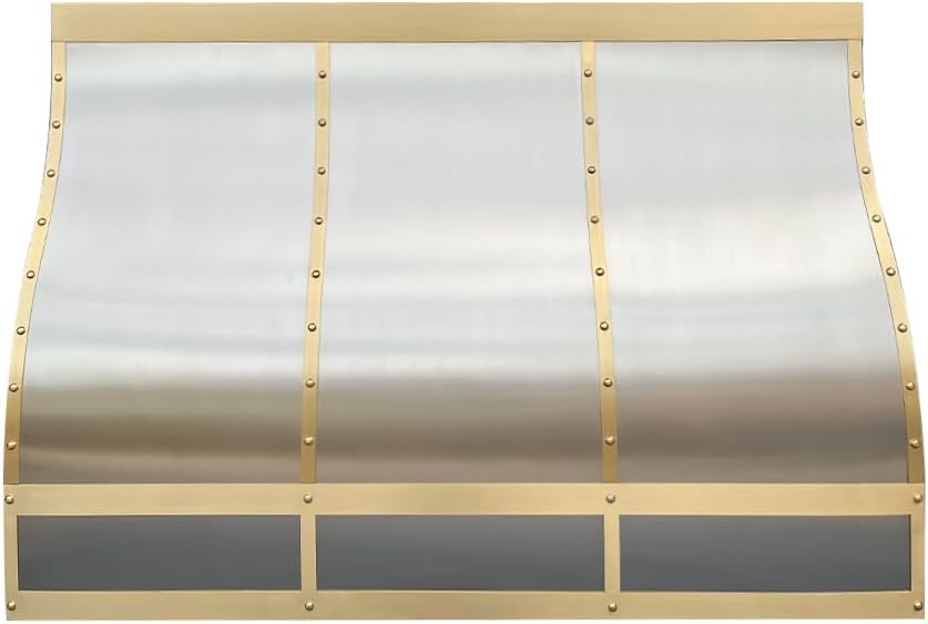 Wall Mount Range Hood 4 Speed LED Lights