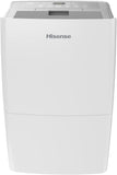 50 Pint 3-Speed Dehumidifier with Built-in Pump, 3 Modes Auto, Continuous, Manual, White, Up to 4500 sq ft