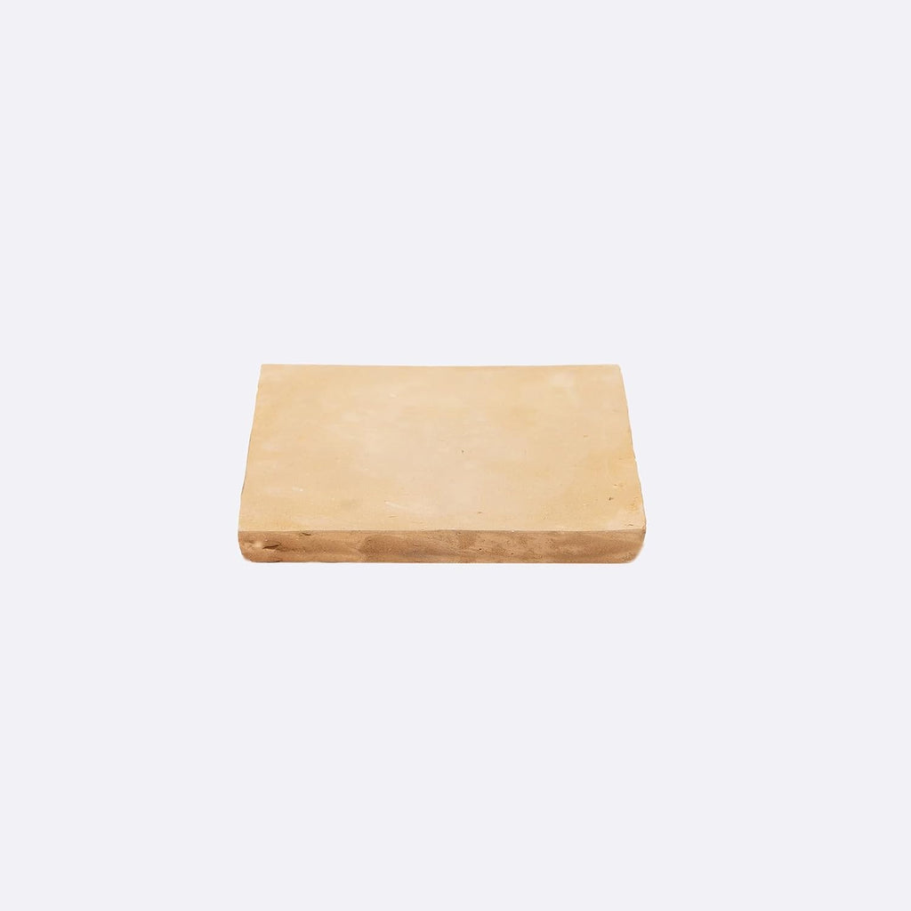 Zellige Mosaic Tile, 4x4in. Floor & Wall in Sand | Clay